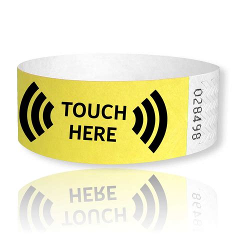 nfc tyvek wristbands|nfc wristband.